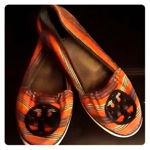 Tory Burch Canvas Flats